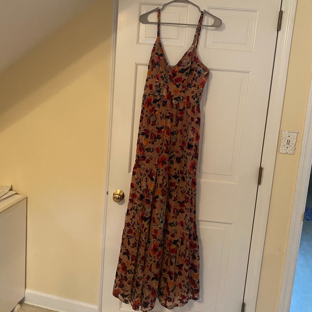 Anthropologie Hutch Floral Jumpsuit